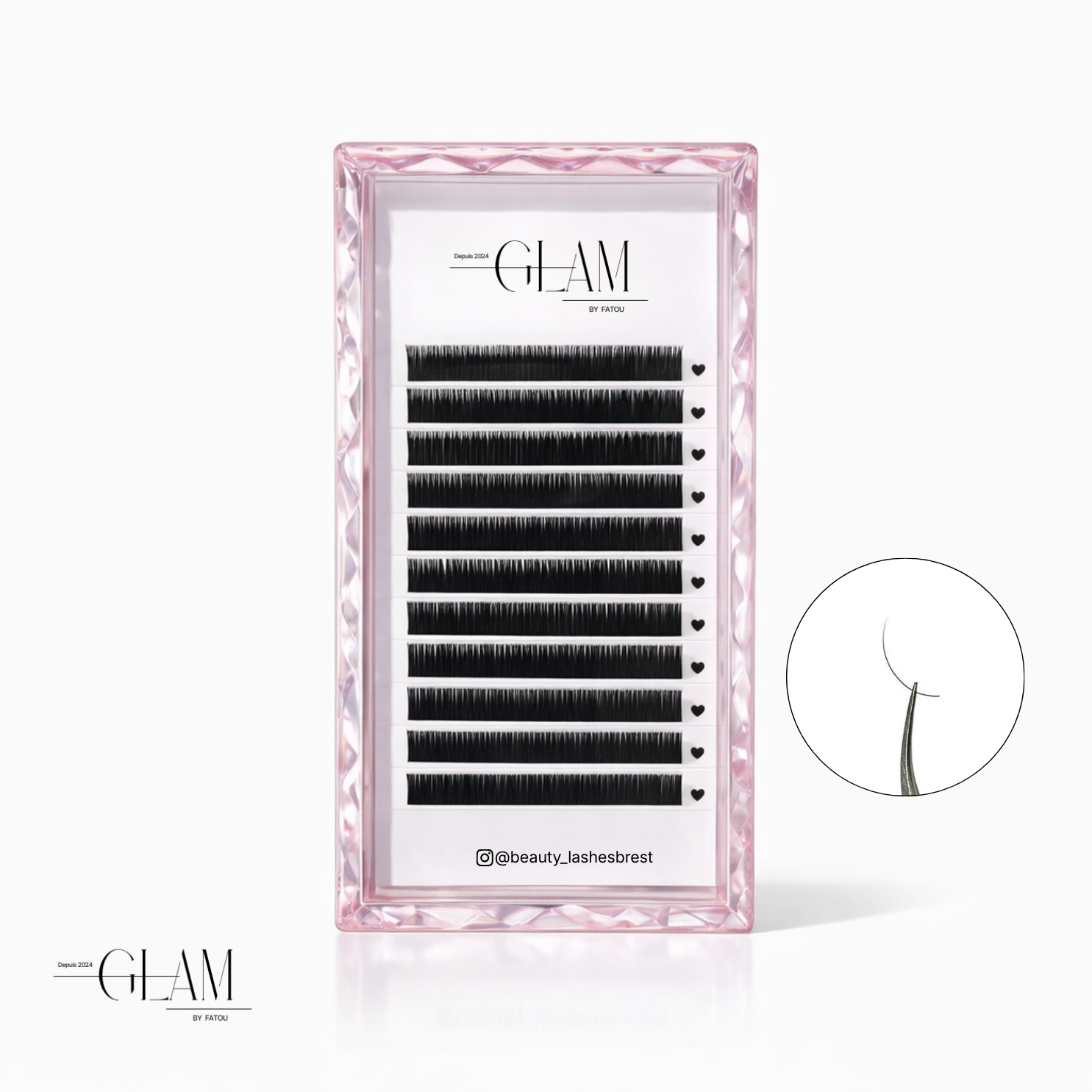 CILS 0,20 MM – COURBURE D  Taille mix de 8-17mm